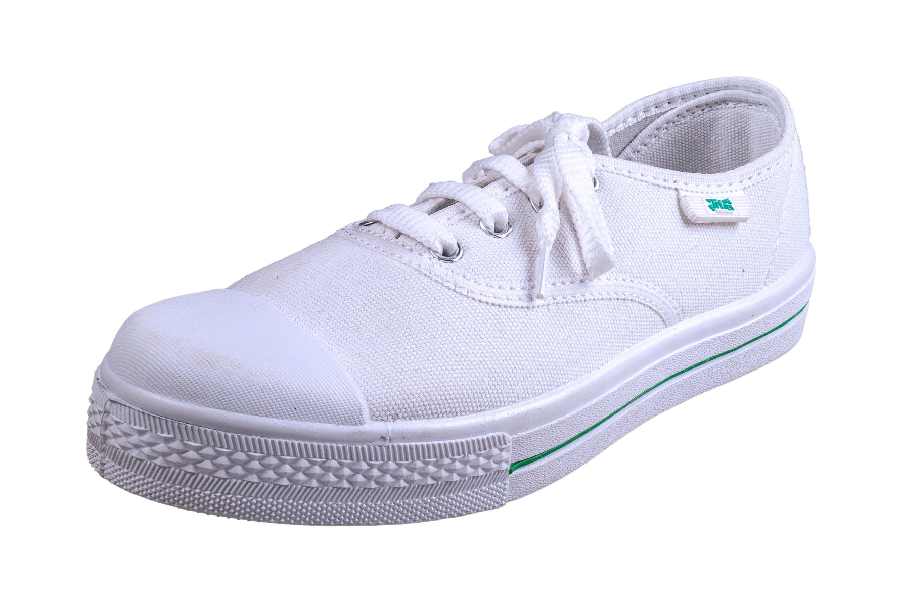 Buy top quality white canvas shoes school shoes Titas Footwear