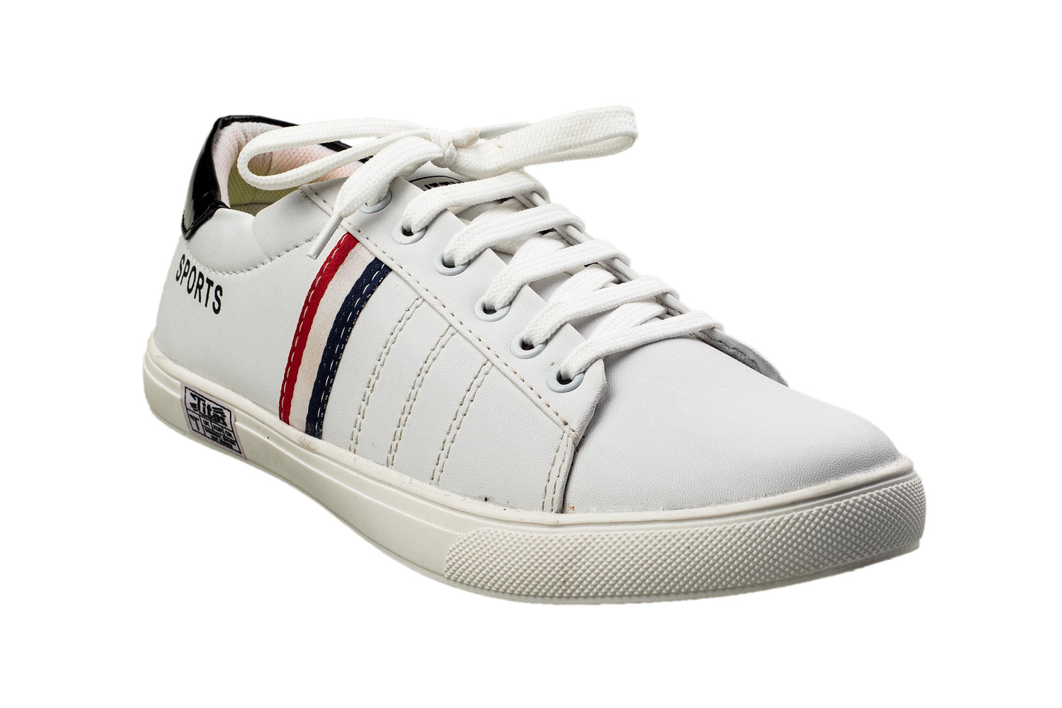 Urbanity White / Black Gents Canvas Shoe
