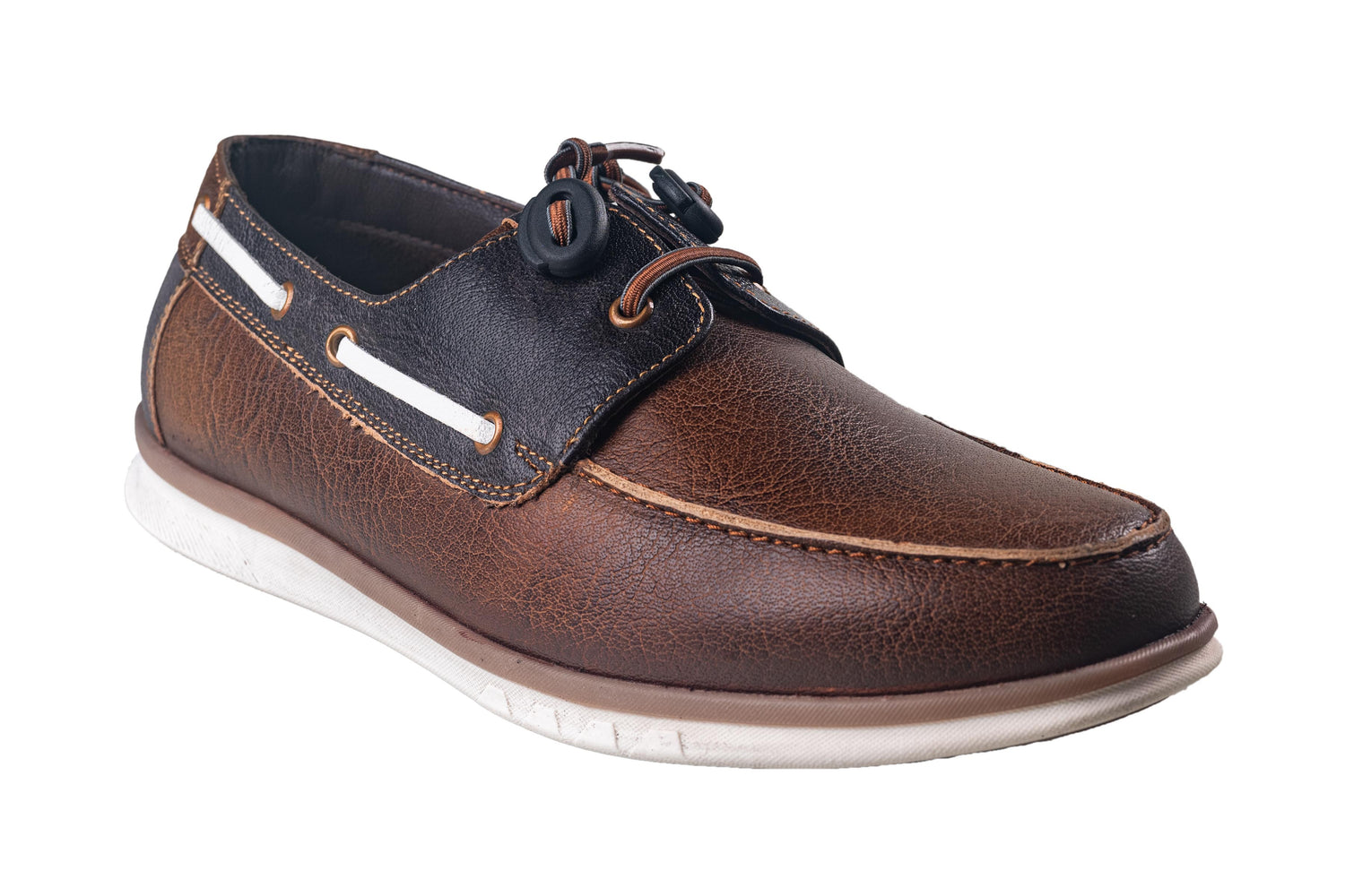 Valentino Tan/Grey Gents Shoe