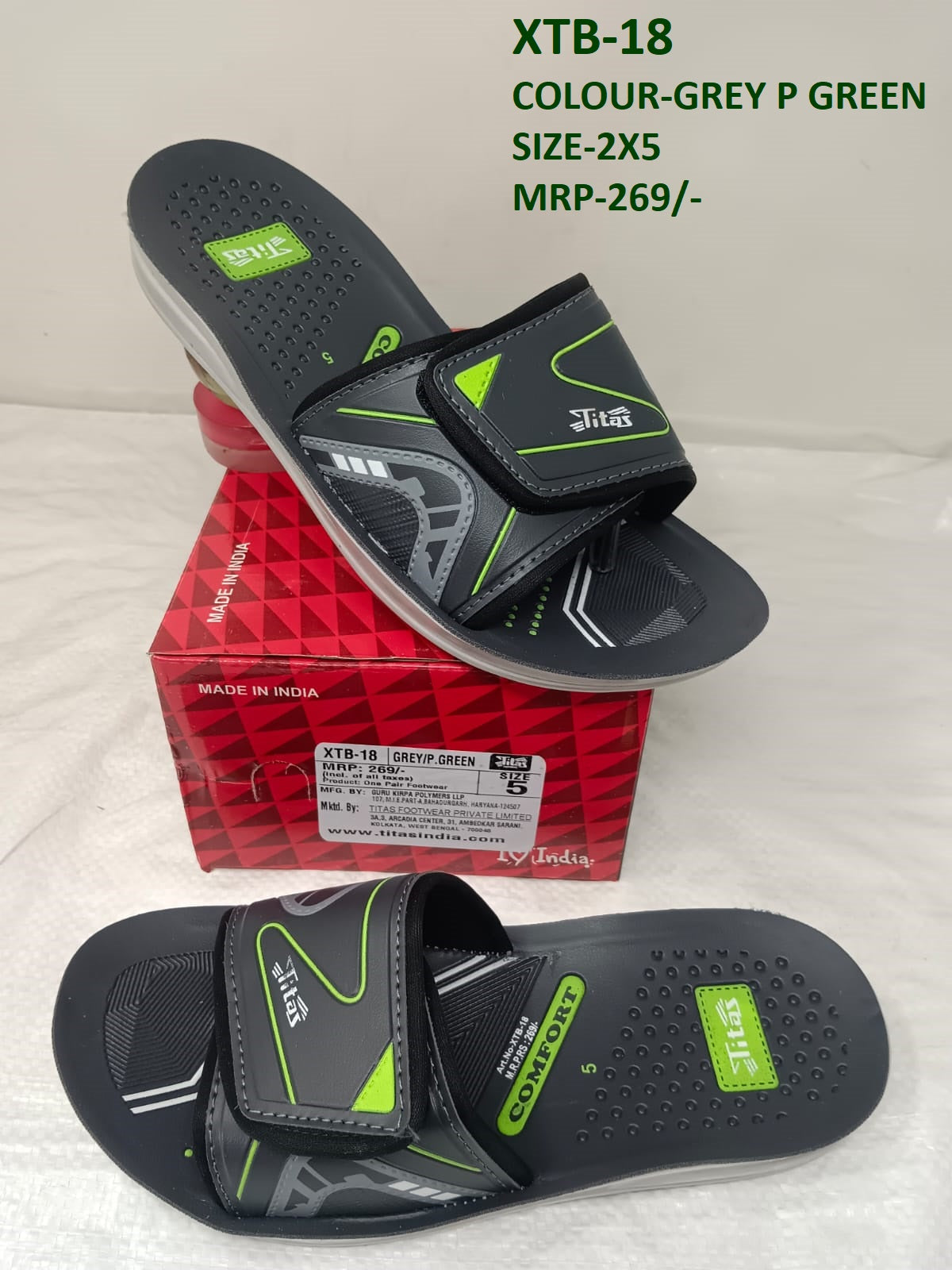 XTB-18 - Grey P Green